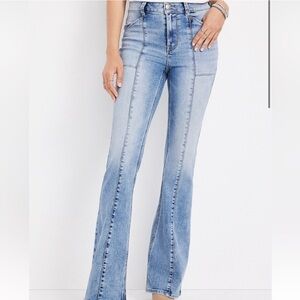m jeans by maurices™ Cool Comfort Flare High Rise Seamed Jean